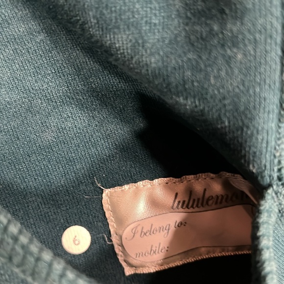 ❤️SOLD❤️Lululemon Teal Green Hoodie - Picture 6 of 8